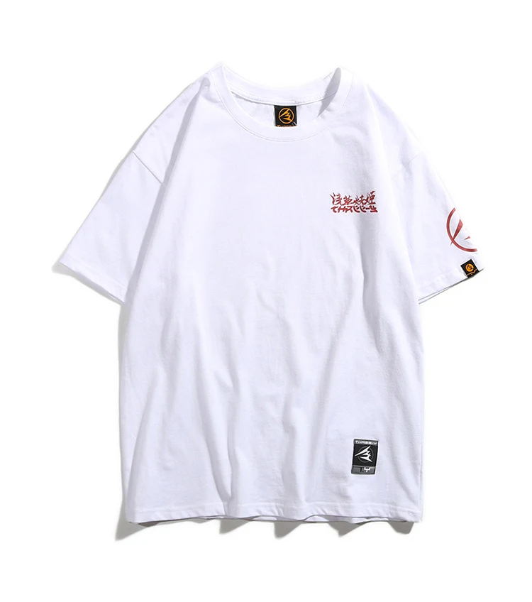 Foreign trade men's short-sleeved spring and summer new Europe and the United States original tide brand hip-hop loose J