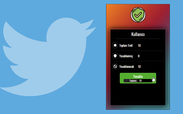 Twitter Anti Virus chrome extension