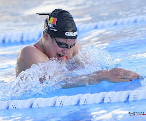 Fanny Lecluyse wordt achtste en laatste op 200 meter schoolslag