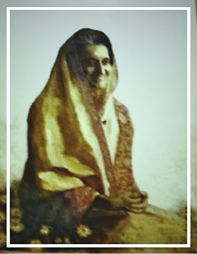 Indira Gandhi Oil Portrait