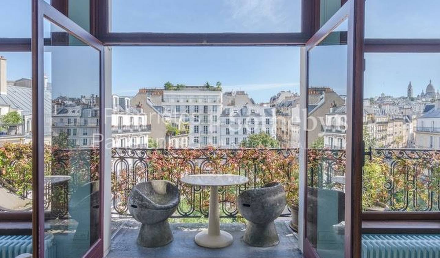 Apartment with terrace Paris 9th