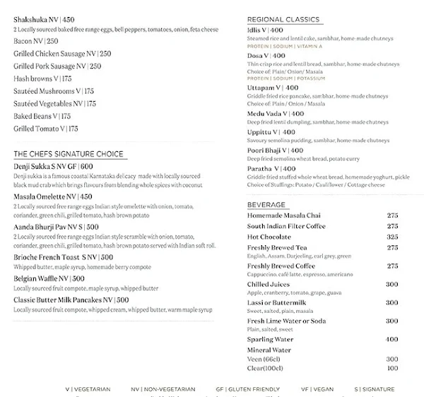 JW Kitchen - JW Marriott menu 