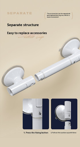 Title 2, Bathroom handrail for elderly, non-slip toilet ...