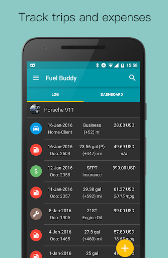 Fuel Buddy - Car Mileage Log