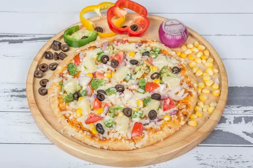 Cheese Onion Capsicum Pizza [6 Inches]