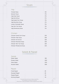 The Poolside Restro menu 2