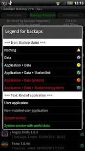 Titanium Backup ★ root needed Screenshot