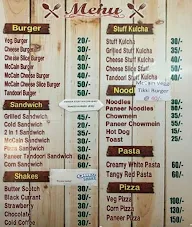 Maruti Plaza menu 1