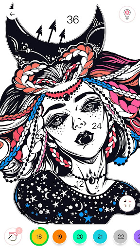 download always colornumber adult paint colouring game