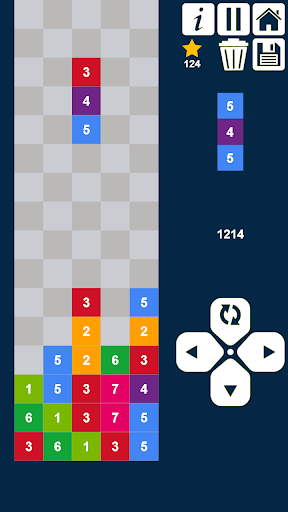 Columns Plus Drop n Merge - Match 3 Merge Puzzle