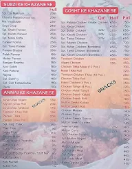 K.K. Family Restaurant menu 3