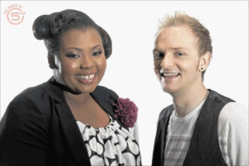 CO-HOSTS: 5FM's Anele and Grant host Sunset Beach NYE Party in Joburg on Saturday.