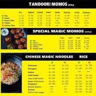 Momo Magic Cafe menu 1