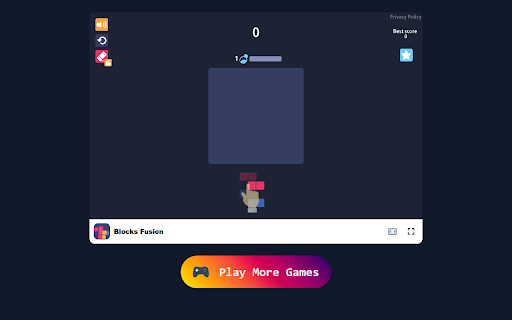 Blocks Fusion Game - Think fast and keep the board clear!