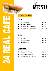 24 Real Cafe menu 6