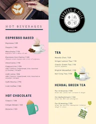 Espress-o-Ville menu 1