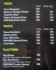 Eskobar menu 3