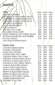 Dragon Dray menu 4