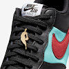 air force 1 '07 lv8 emb black / washed teal / coat purple / jim red