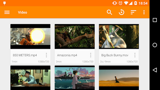   VLC for Android- screenshot thumbnail   