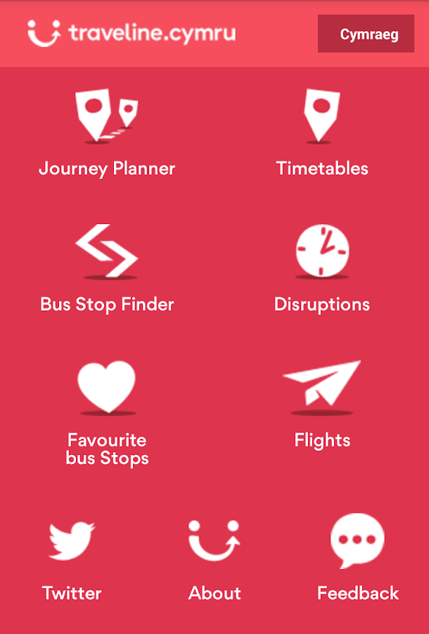 travel cymru app