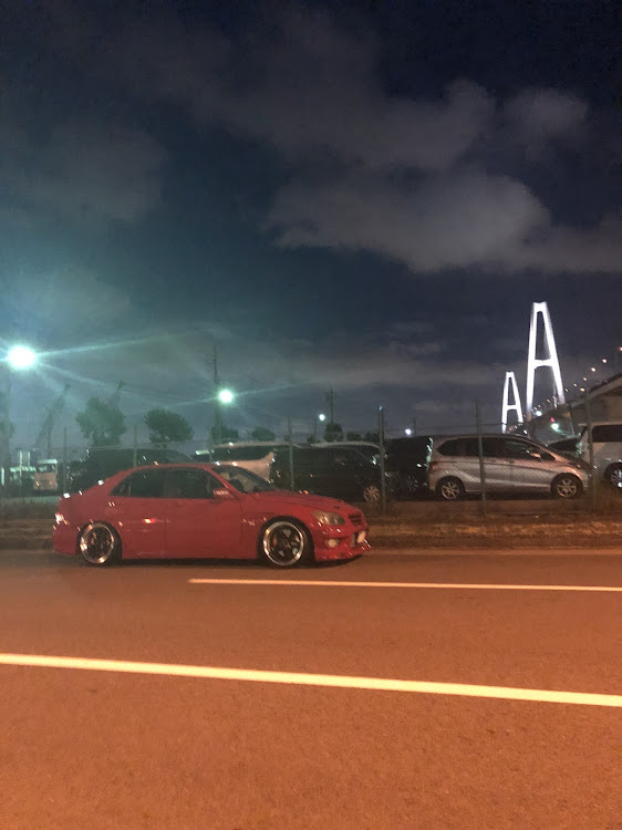 アルテッツァの名港トリトン・写真撮影・夜ご飯に関するカスタム事例の投稿画像3枚目