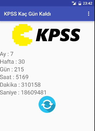 KPSS Kaç Gün Kaldı Widgetlı