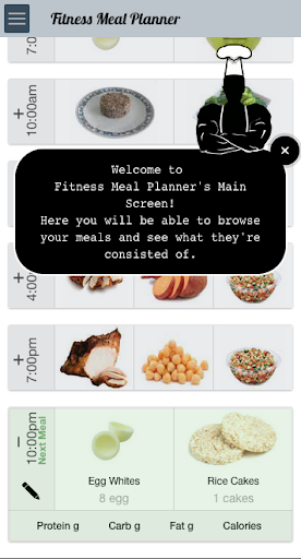 Fitness Meal Planner