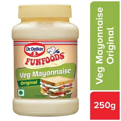 Dr.Oetkar Dr. Oetker Funfoods Veg Mayonnaise Original - 250 gm