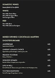 Mister Buffet- The Metropolitan Club menu 3