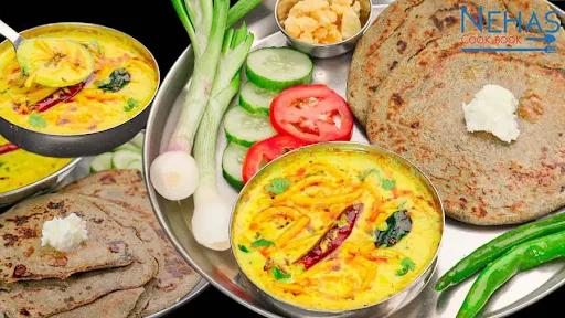 Sev Bhaji Meal Thali