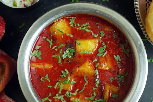 Aloo Rassa Bhaji