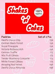 The Cake Masters menu 5