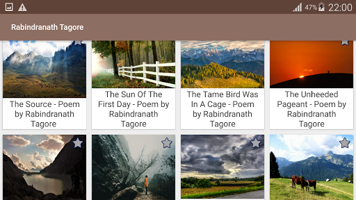 Rabindranath Tagore Poems