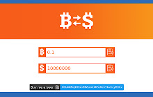 Bitcoin (BTC) to Satoshi Converter small promo image