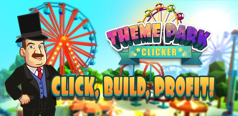 Theme Park Clicker: Idle Craft. Roller Coaster Inc