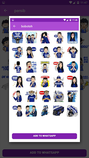 Stiker WA Sepak Bola Timnas Lucu - WaStickerApps