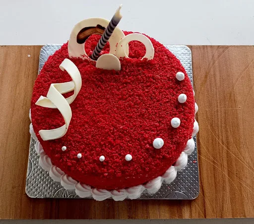 Regal Red Velvet Cake Eggless