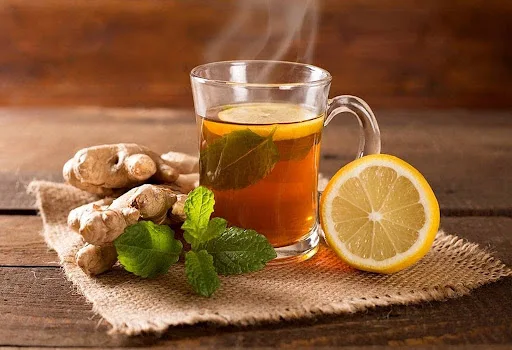 Ginger Lemon Honey Tea [4 Cups, 500 Ml]