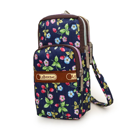 Title 2, Three-Layer Zipper One-Shoulder Messenger Coin ...