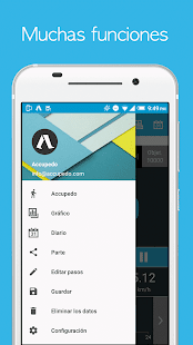 App podómetro android