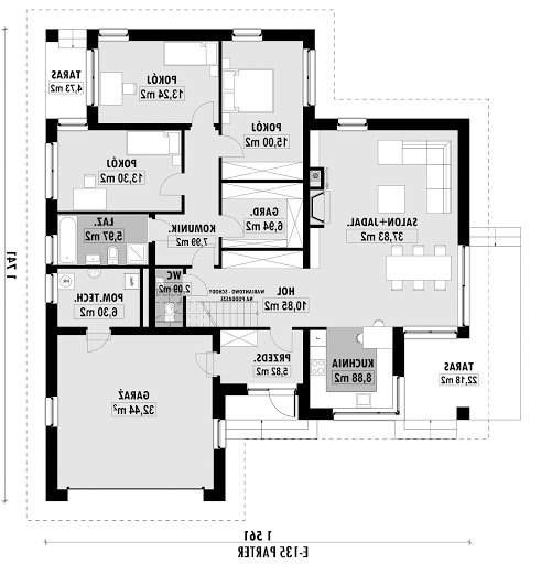 E-135 - Rzut parteru
