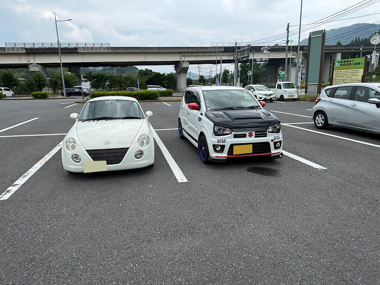 アルトワークスのアルトワークスha36s・コペンl880k・ドライブ・ガレージベリーフロントリップに関するカスタム事例の投稿画像1枚目