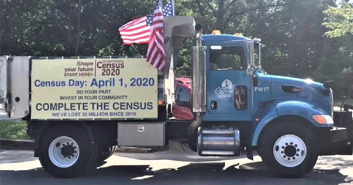 Census 2020 truck