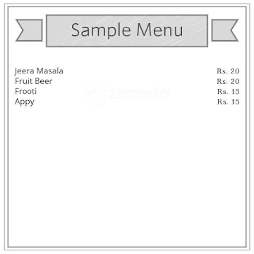 Mocktalz menu 