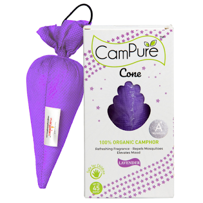 CAMPURE A/FR CONE LAVENDER 60GM