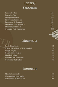 Brew Master Espresso Bar menu 3