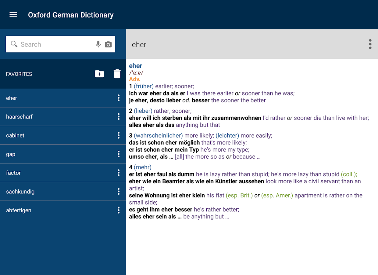 Oxford German Dictionary - Android Apps on Google Play