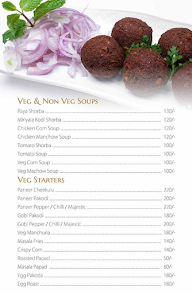 Kritunga Restaurant menu 1