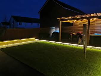 Garden led lighting installation  album cover